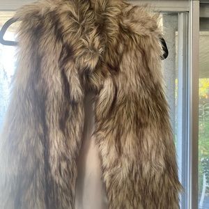 Fur Vest by Guess